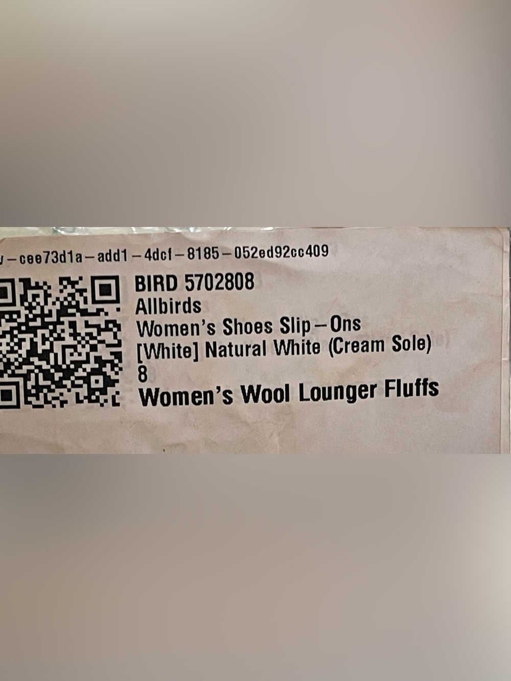 NEW ALLBIRDS SUPER SOFT ZQ MERINO WOOL LOUNGER FLUFFS SLIP-ON SIZE 8 WHITE - Picture 14 of 17